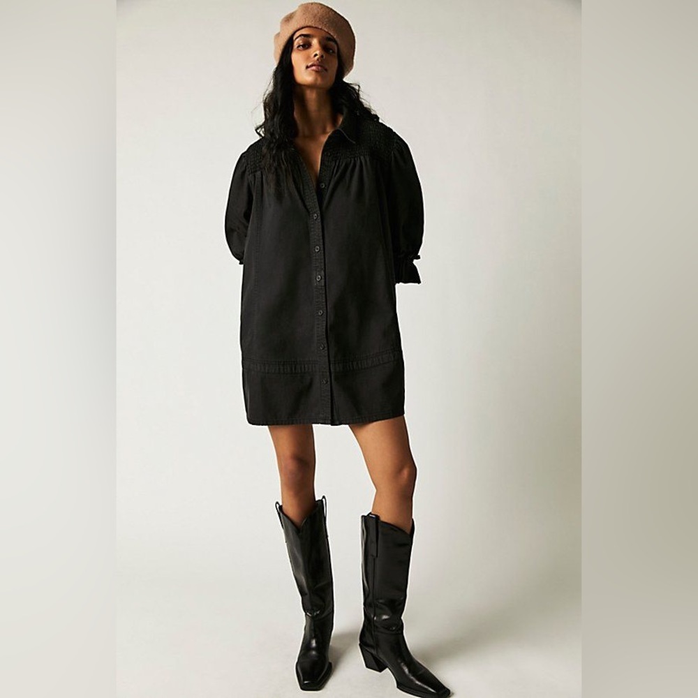 FREE PEOPLE Vanessa Denim Tunic